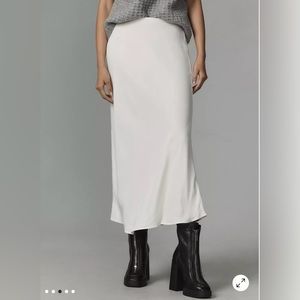 NWT Anthro Maxi Slip Skirt